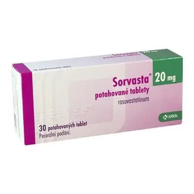 სორვასტა 20მგ #30ტ