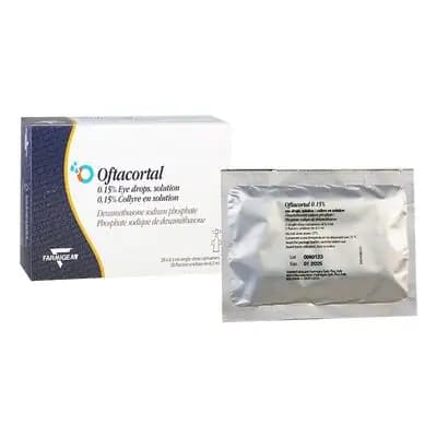 ოფთაკორტალი 0,15% 3მლ #20ფლ