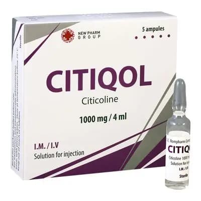 ციტიქოლი 1000მგ/4მლ 4მლ #5ა