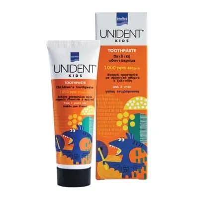 კბ/ პასტა უნიდენტი კიდსი 2 წლიდან, 1000ppm ფტორით