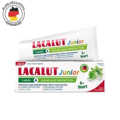 ლაკალუტი საბავშვო კბილის პასტა 6+ 55მლ