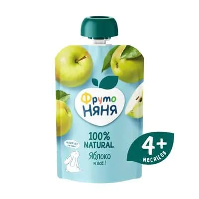 ფრუტო-პაუჩი ვაშლის პიურე 90გრ