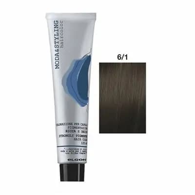 ელგონი-თმის საღებავი 6/1 მუქი ფერფლისფერი ქერა