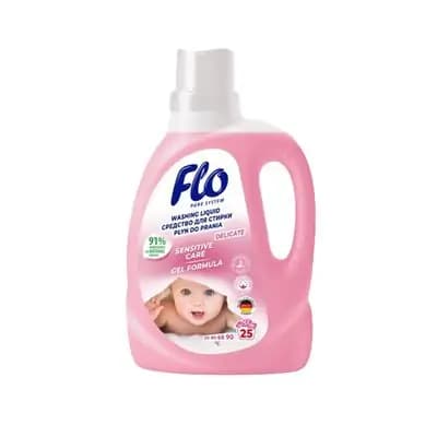 ფლო-ბავშვის ტანსაცმლის სარეცხი სითხე ,,დელიკატი" 1ლ