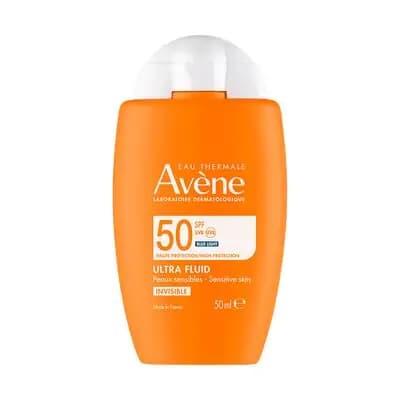 ავენი-მზისგან დამცავი ფლუიდი SPF50+ მგრძნობიარე კანის 50მლ