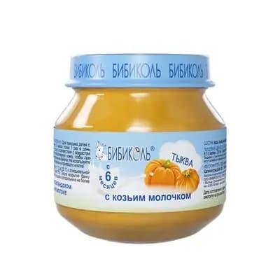 ნენი-პიურე გოგრით ნენის თხის რძეზე 80 გრ 6 თვიდან