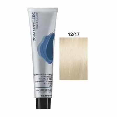 ელგონი-თმის საღებავი 12/17 ფერფლისფერი ღია მარგალიტისფერი ქერა