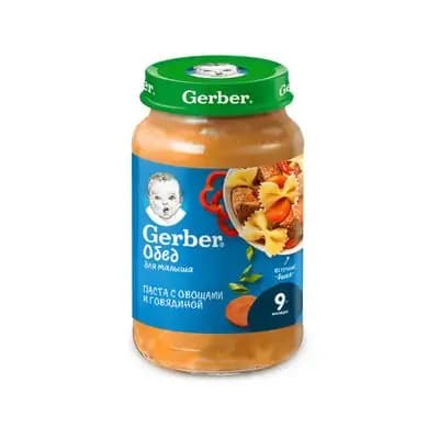 გერბერი–პასტა სადილი ბოსტნეულით 190გ