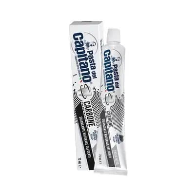 კაპიტანო კბილის პასტა ნახშირი 75მლ new