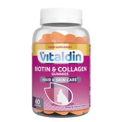 ვიტალდინი ბიოტინი+კოლაგენიN60