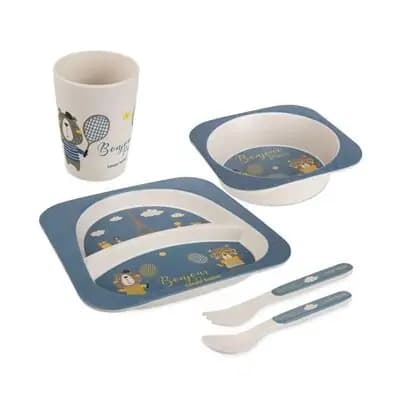 კანპოლ ბეიბის ჭურჭლის ნაკრები საბავშვო