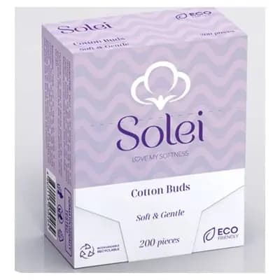 სოლეი–ბამბის ყურის ჩხირები 200 ც