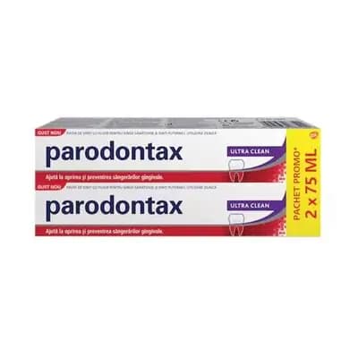 პაროდონტაქსი-კბილის პასტა ულტრა წმენდა 2ც/75მლ
