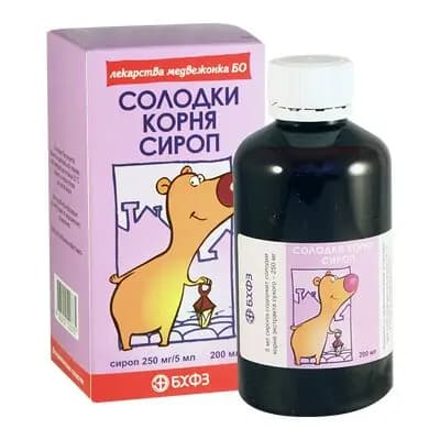 ძირტკბილას ფესვ.სიროფი 200მლ