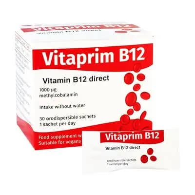 ვიტაპრიმი B12პერორ/ფხვ#30პაკ[]