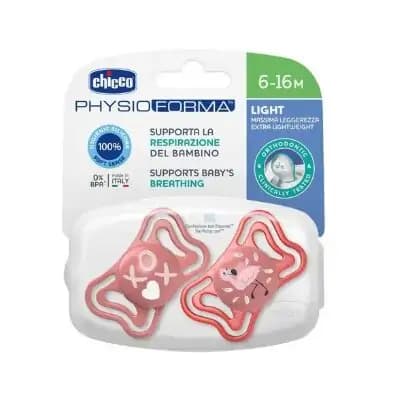 ჩიკო-Chicco-მატყუარა სილიკონის 6+ 2ც მანათობელი