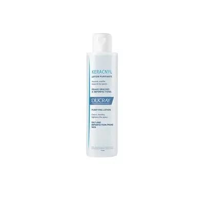 დუკრე-კერაკნილის გამწმენდი ლოსიონი ცხიმიანი და გამონაყარისკენ მიდრეკილი კანისთვი