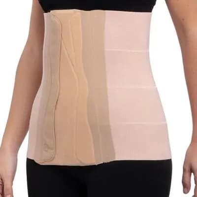 პრიმი-პოსტოპერაციული ქამარი ოთხზოლიანი, უნაკერო 32სმ PRS604BG S