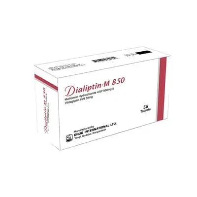 დიალიპტინ-M 850მგ #56ტ