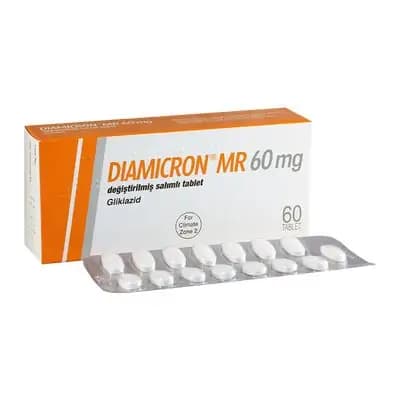 დიამიკრონი MR 60mg #60ტ
