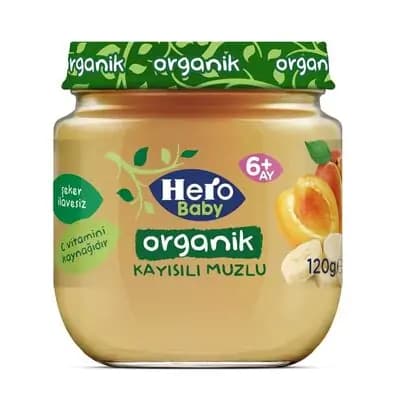 ჰერო - ორგანული გარგრის და ბანანის ხილფაფა120გრ