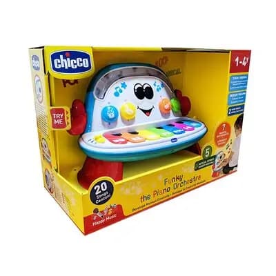 ჩიკო-Chicco-მუსიკალური სათამაშო ფორტეპიანოს ორკესტრი