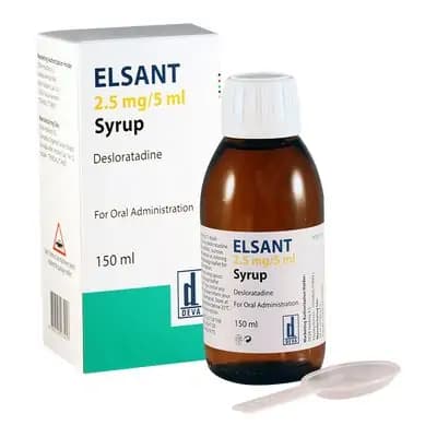 ელსანტი 2,5მგ/5მლ 150მლ სიროფი