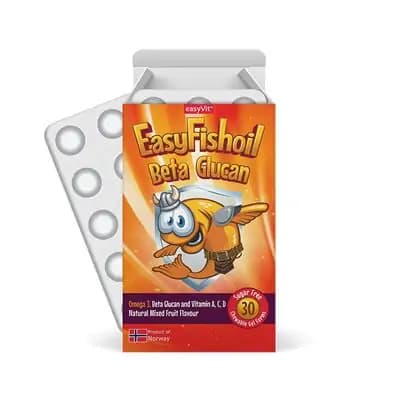 ომეგა 3 იზივიტ ბეტა გლუკან#30ტ