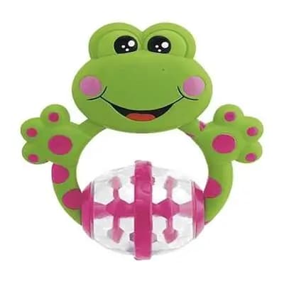 ჩიკო-Chicco-ღრძილების მასაჟორი ბაყაყი