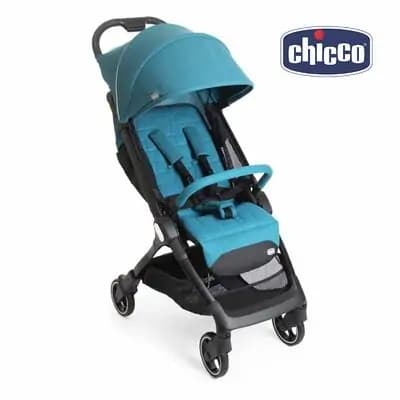 ჩიკო-Chicco-ეტლი "WE" 0+ (ფირუზისფერი)