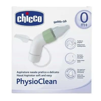 ჩიკო-Chicco-ასპირატორი ცხვირის ფიზიოლოგიური 0+