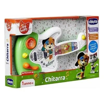 ჩიკო-Chicco-სათამაშო მუსიკალური "44 CATS" გიტარა 12+