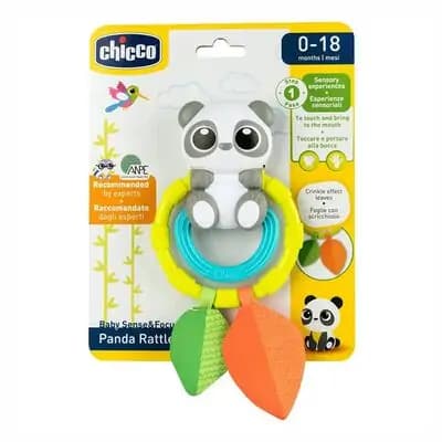 ჩიკო-Chicco-ღრძილების მასაჟორი სათამაშო პანდა