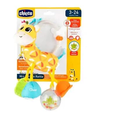 ჩიკო-Chicco-ეტლის სათამაშო ჟირაფი