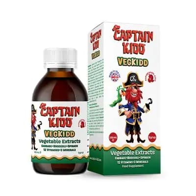 კაპიტანქიდი ვეჯიქიდი150მლ სიროფი