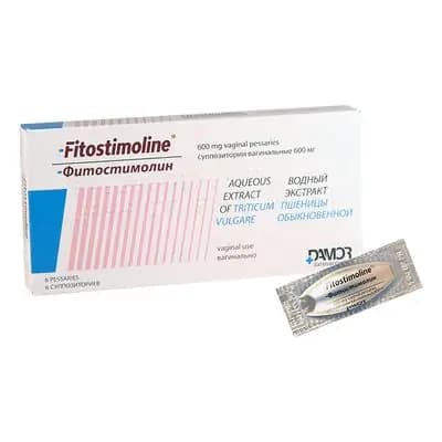 ფიტოსტიმოლინი 600მგ #6სუპოზ