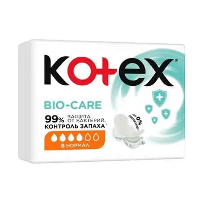 კოტექს-ბიო-მოვლა ნორმალი 8*10