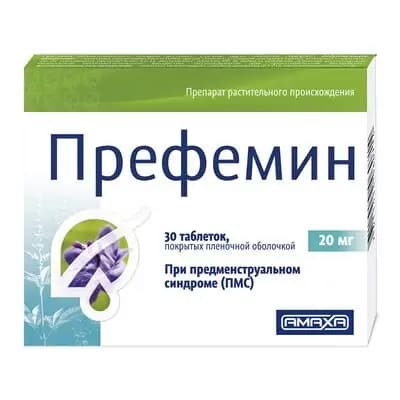 პრეფემინი 20მგ #30ტ