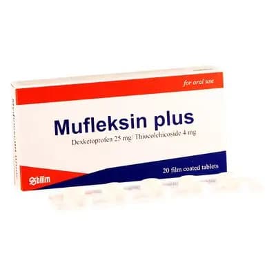 მუფლექსინი პლუსი 25მგ/4მგ#20ტ