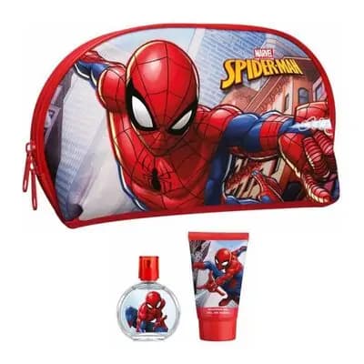 ეარ-ვალ ნაკრები Spiderman სურნელოვანი წყალი 50მლ + დასაბანი გელი 100მლ
