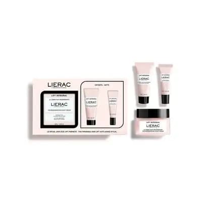 ლიერაკი-სასაჩუქრე ნაკრები LIFT INTEGRAL ღამის კრემი 50მლ + დღის კრემი 15მლ + შრა