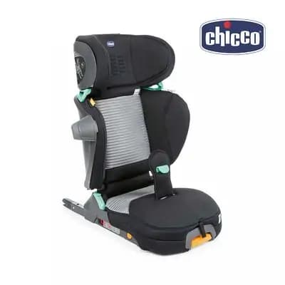 ჩიკო-Chicco-ბავშვის სავარძელი Fold&Go i-Size შავი (100-150სმ)