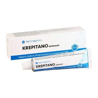 კრეპიტანო 20გ რექტ/მალამო