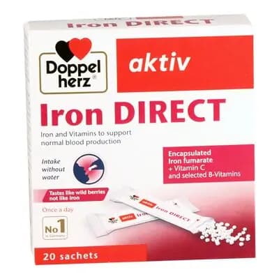 დოპელჰერცი აქტ.რკინა #20პაკ