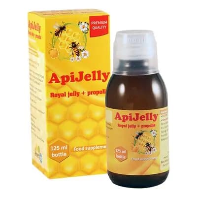 აპიჯელი 125მლ ხსნ.ფლ.