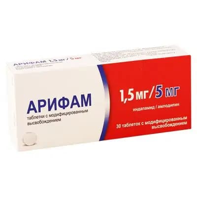 არიფამი 1.5მგ/5მგ #30ტ