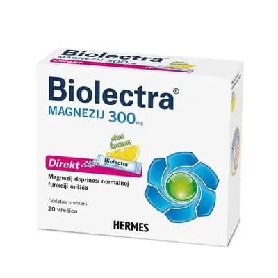 ბიოლექტრა Mgდირექტ.ლიმონ#20პაკ