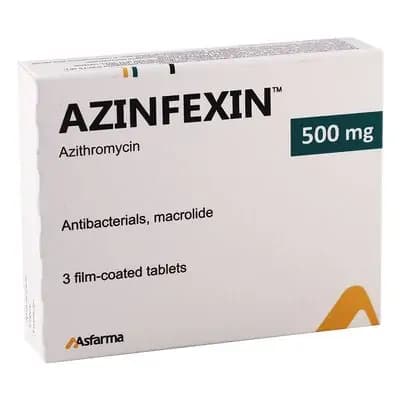 აზინფექსინი 500მგ #3ტ