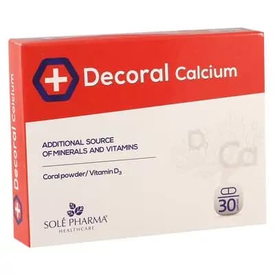 დექორალი Ca #30კაფს