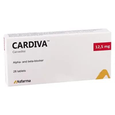 კარდივა 12.5მგ #28ტ